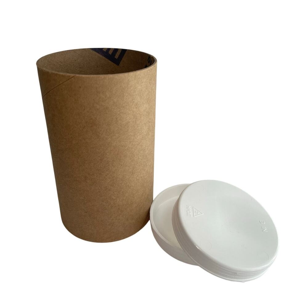 Pack of 50 - Kraft Mailing Tubes with End Caps - 3"x4" - Eco-Friendly